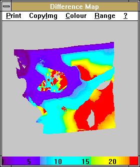 Distance from bone to skin